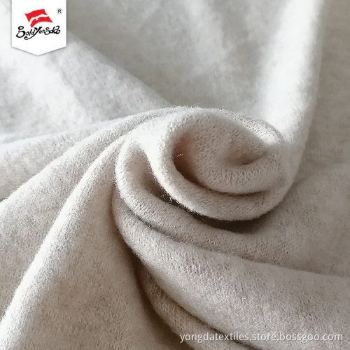Knitted Hacci Brush Rayon Polyester Fabric